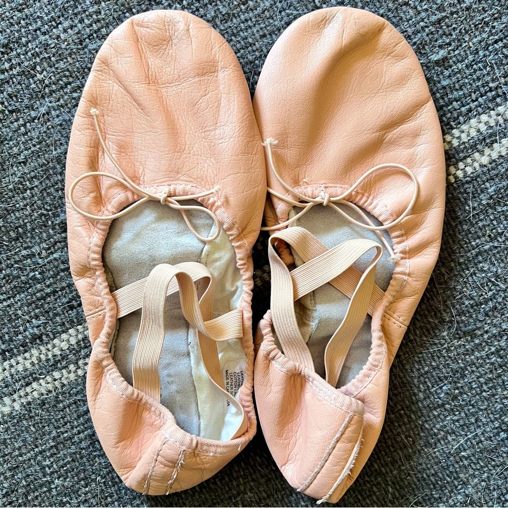 Bloch Ladies Prolite 2 Pink Leather Ballet Shoes, 8.5B
